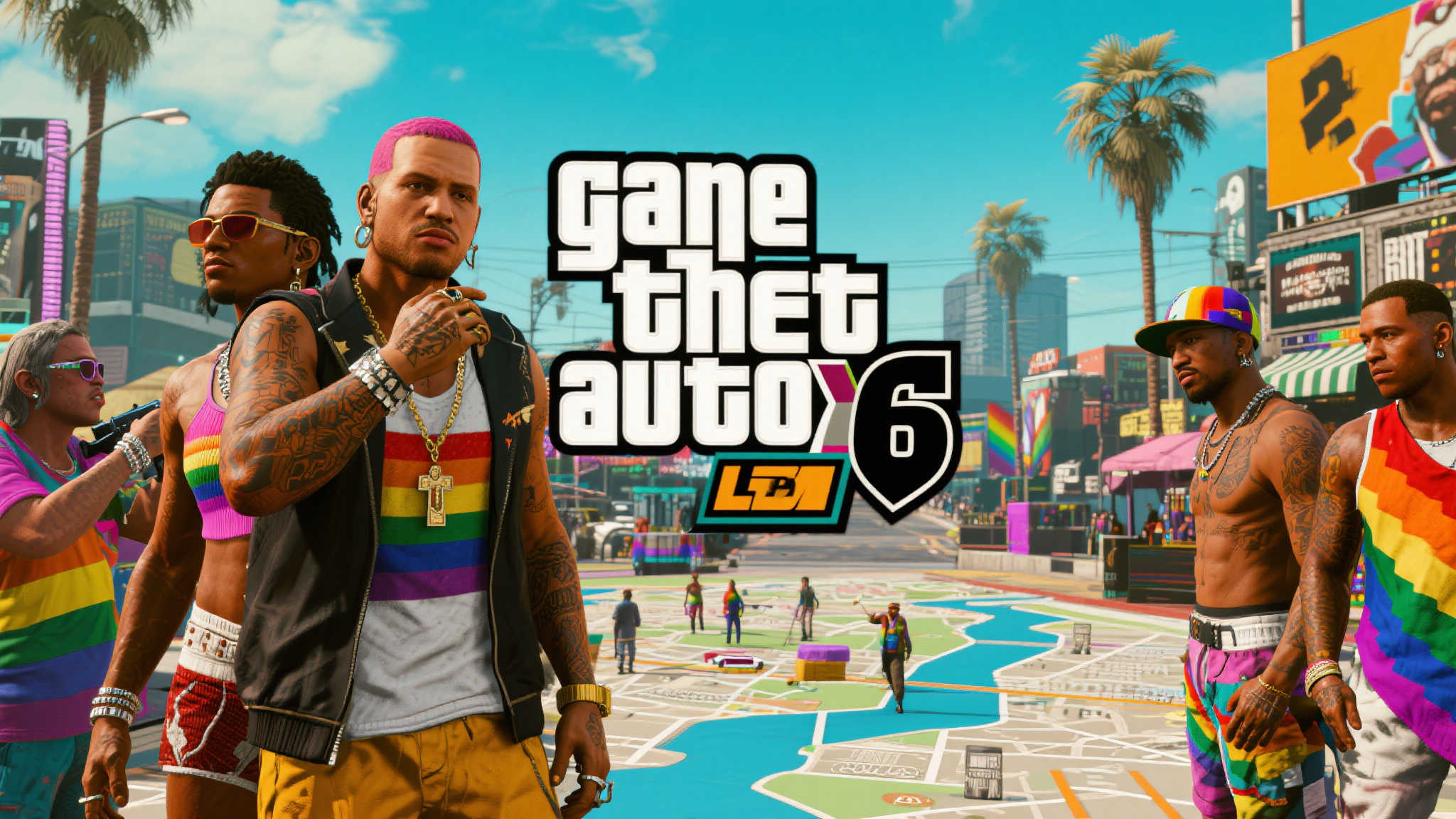 《GTA6》讽刺传统持续，LGBT营销成为新热点
