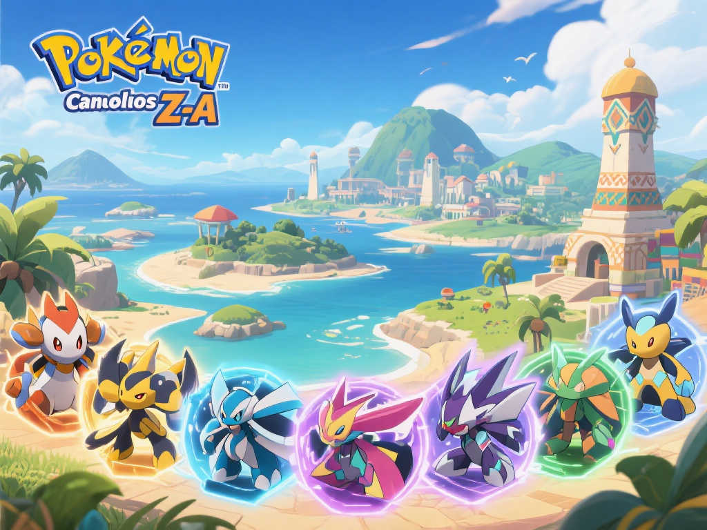 《宝可梦传说Z-A》Mega进化角色名单曝光！卡洛斯地区数量称霸
